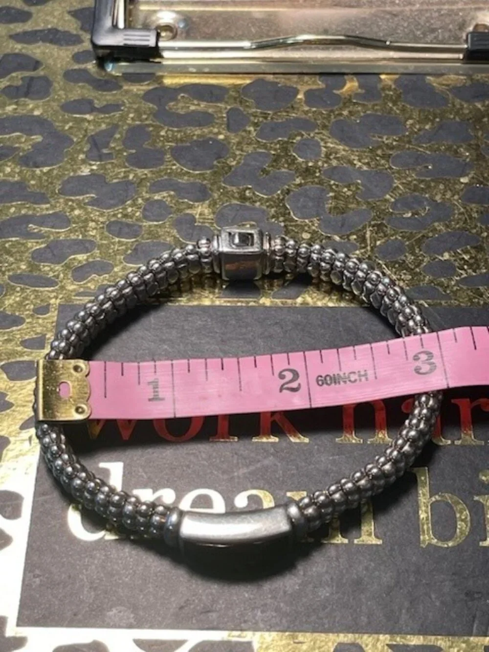 Lagos Onyx bracelet
